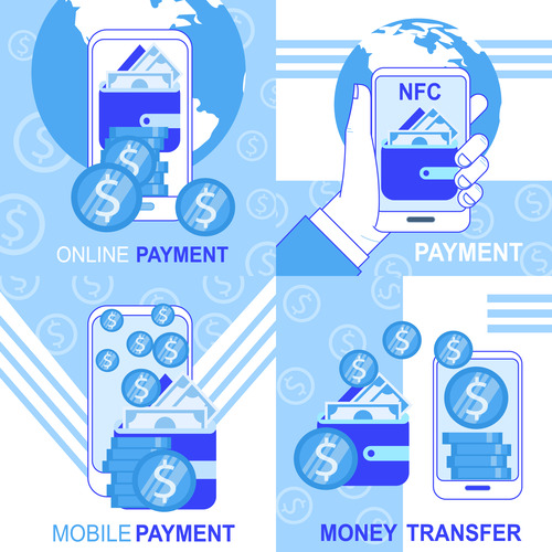 hand holding a phone showing payment processing